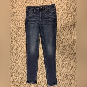 American Eagle Outfitters Dark Blue Skinny Jeans